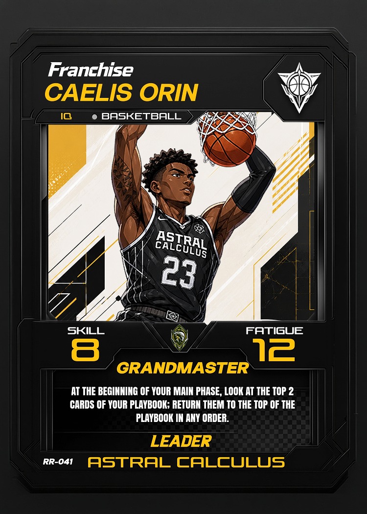 Caelis Orin card