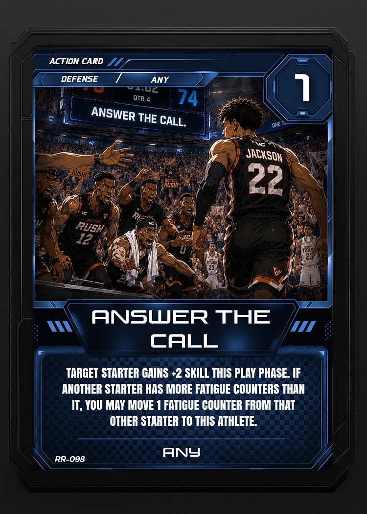 Answer the Call card