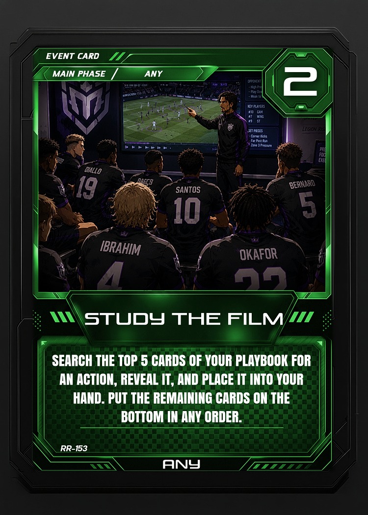 Study the Film card