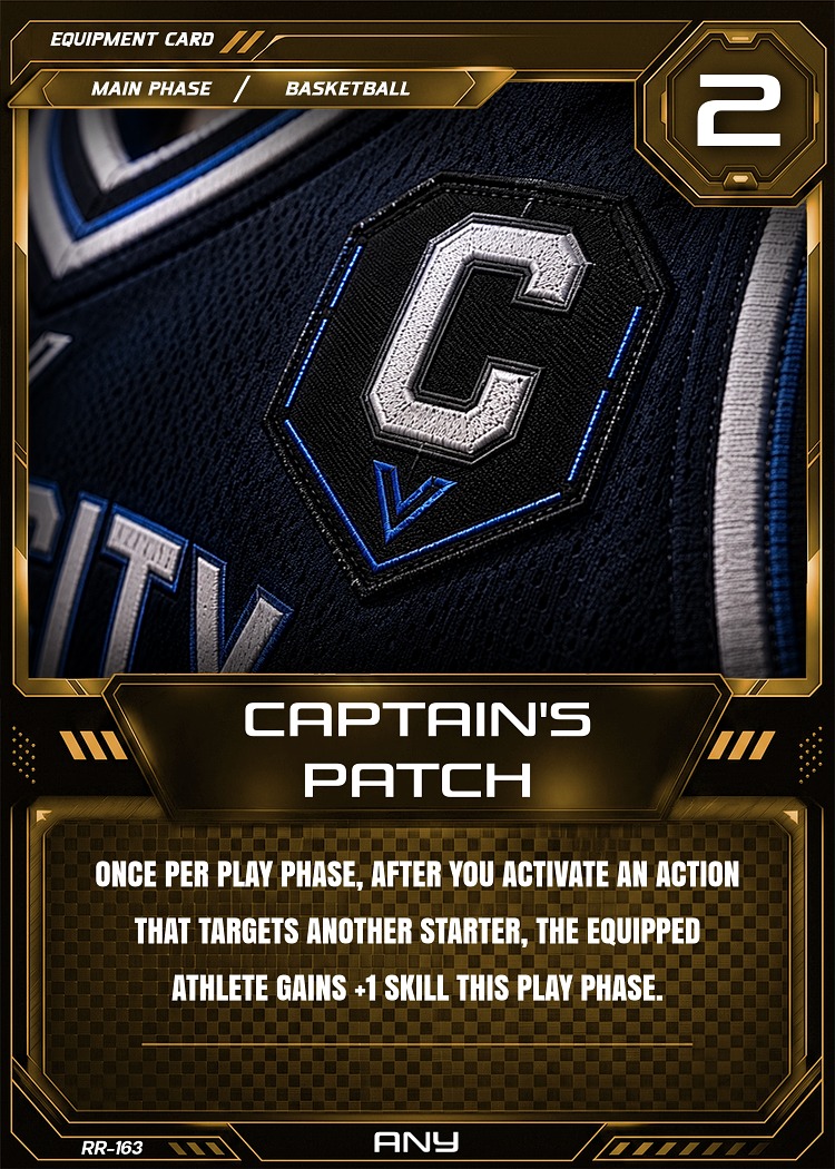 Captain's Patch card