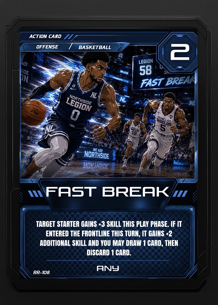 Fast Break card