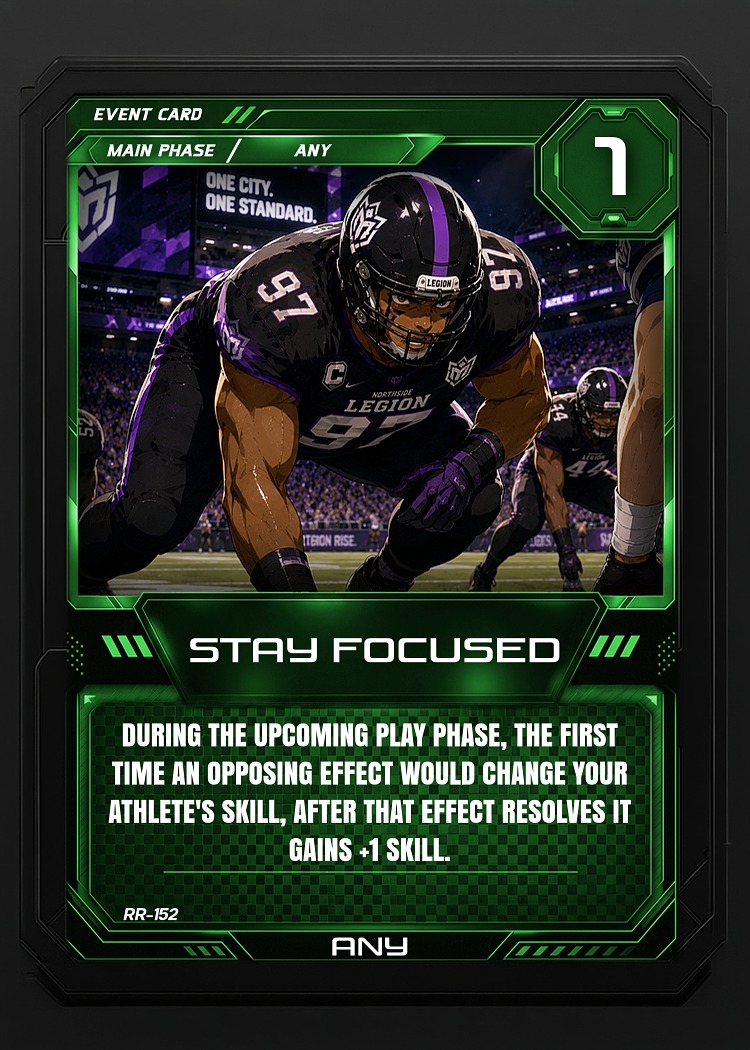 Stay Focused card