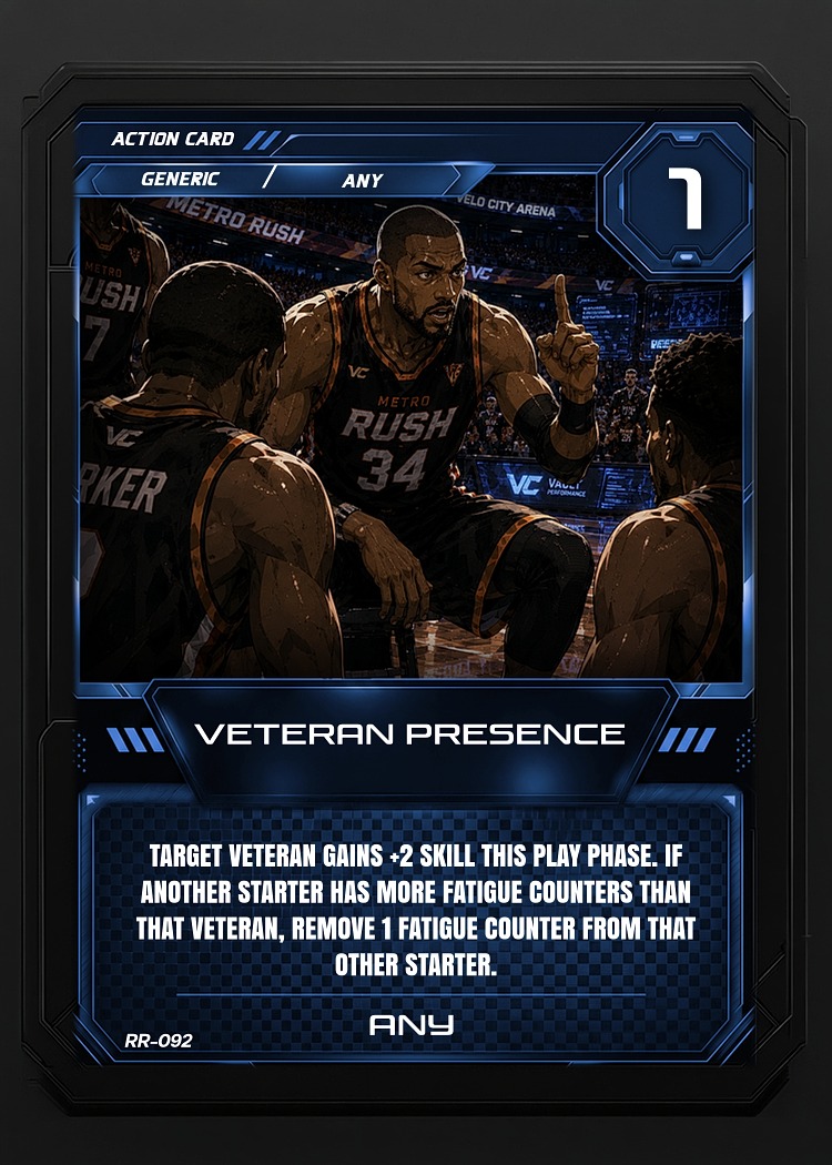 Veteran Presence card