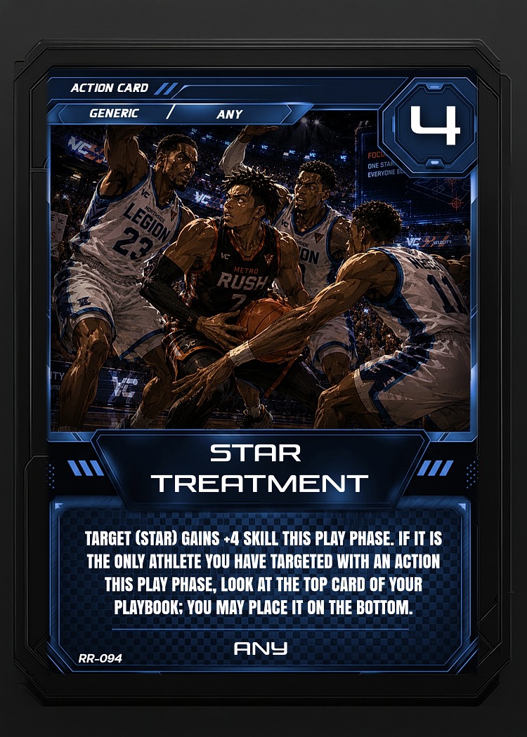 Star Treatment card