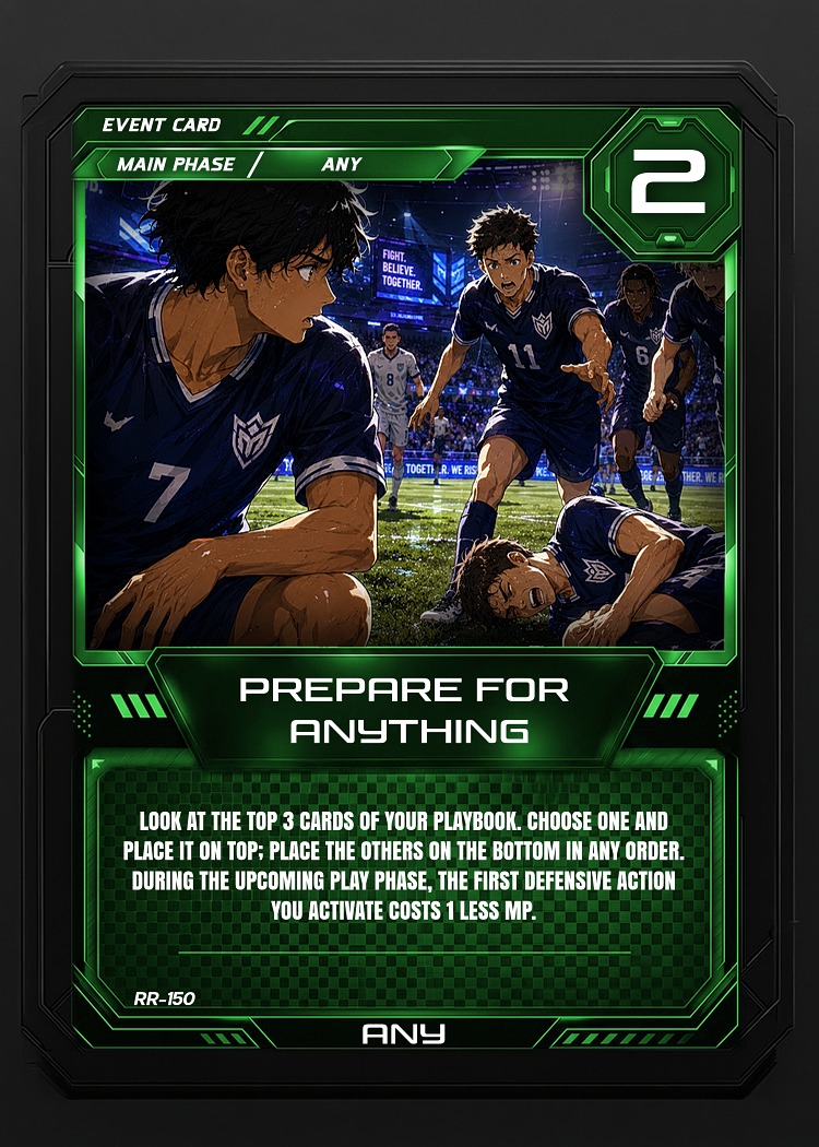 Prepare for Anything card