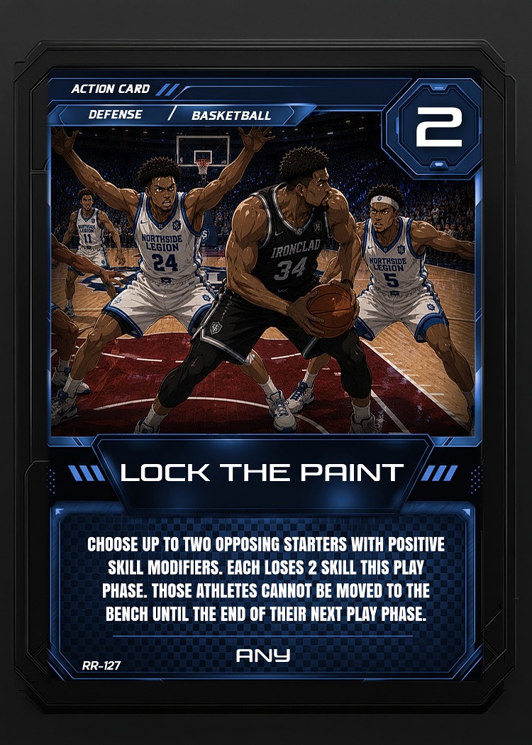 Lock the Paint card