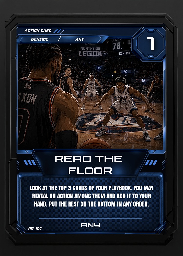 Read the Floor card