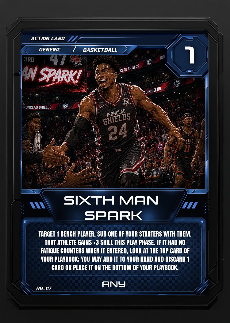 Sixth Man Spark card