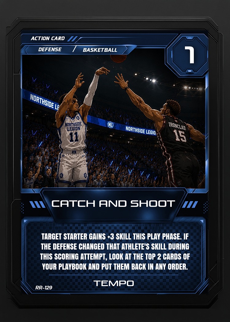 Catch and Shoot card