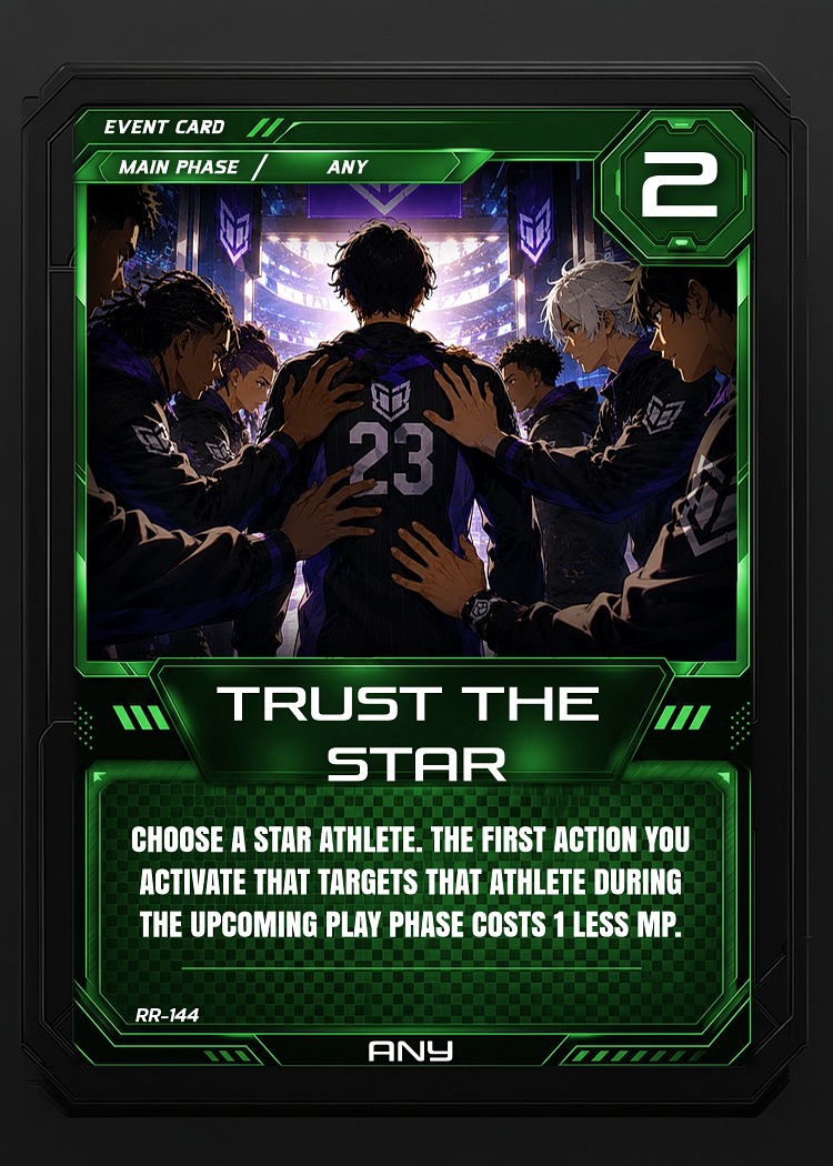 Trust the Star card
