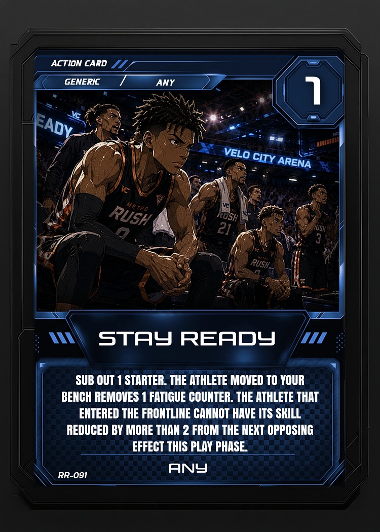 Stay Ready card
