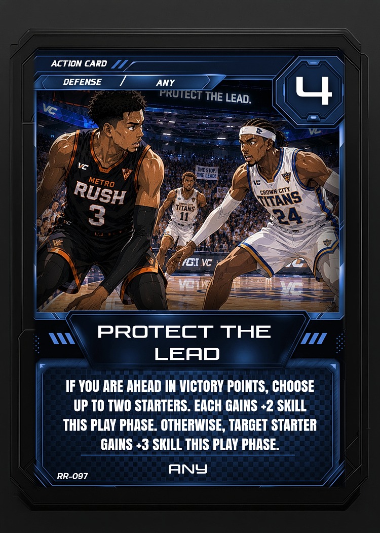 Protect the Lead card