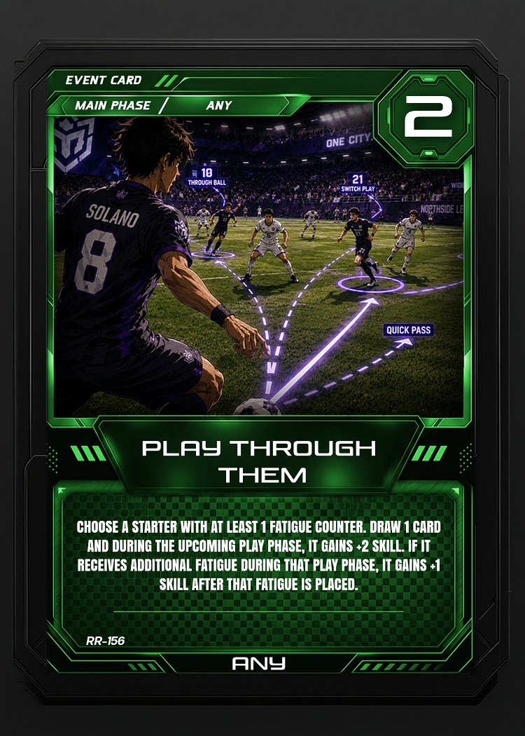 Play Through Them card